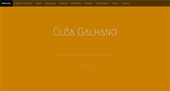 Desktop Screenshot of cleagalhano.com
